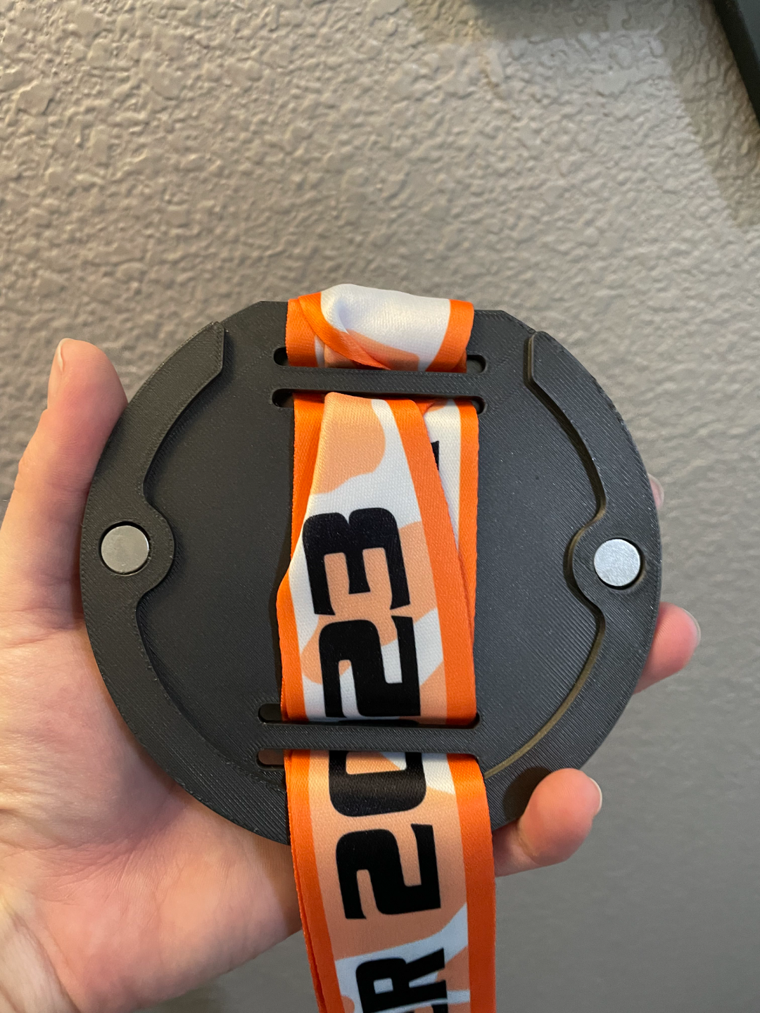 Hexagon "honeycomb" Race Medal Display