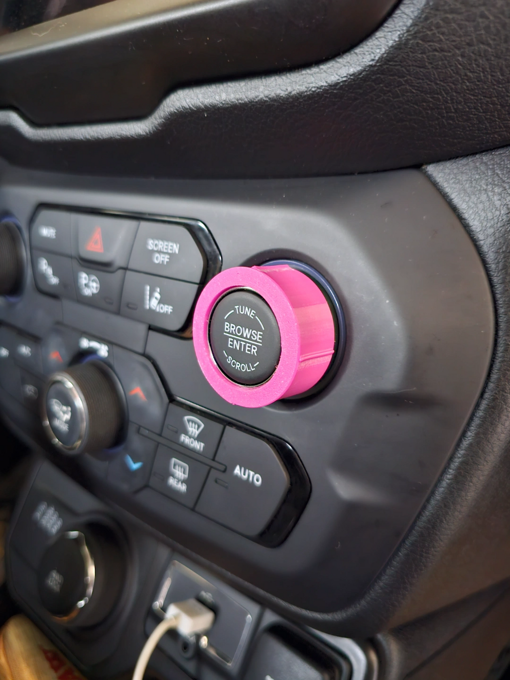 2018-2022 Jeep Renegade Volume knob Covers