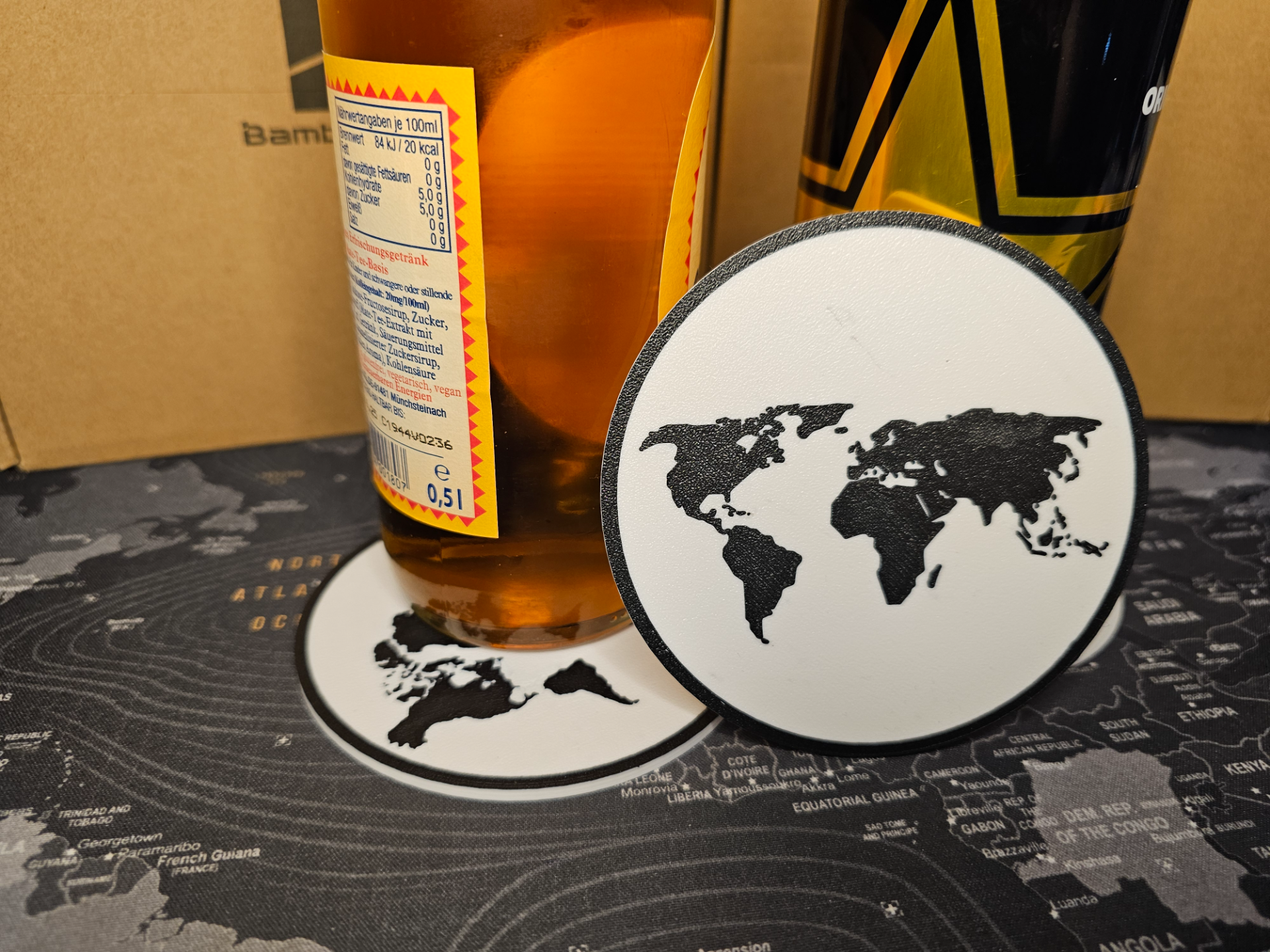 Drink Coaster World Map