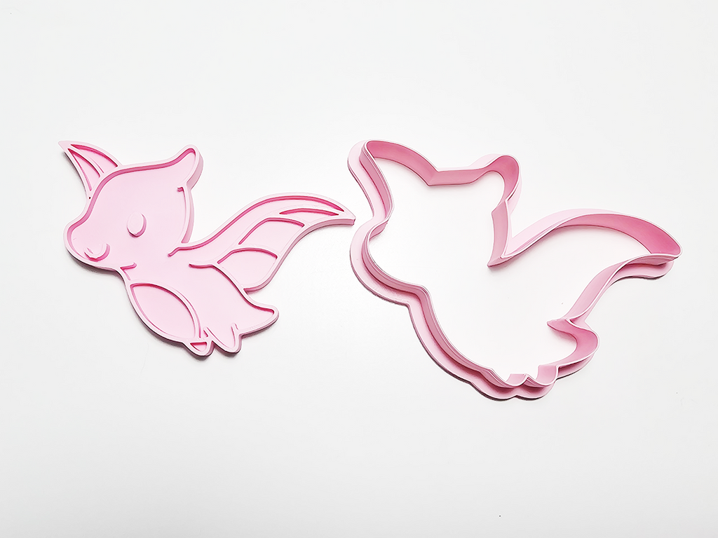 Pterodactyl Dinosaur Cookie Cutter / Stamp