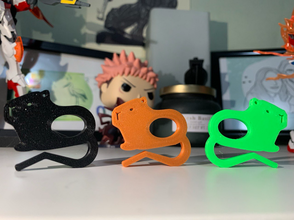 Capibara Bag Clip