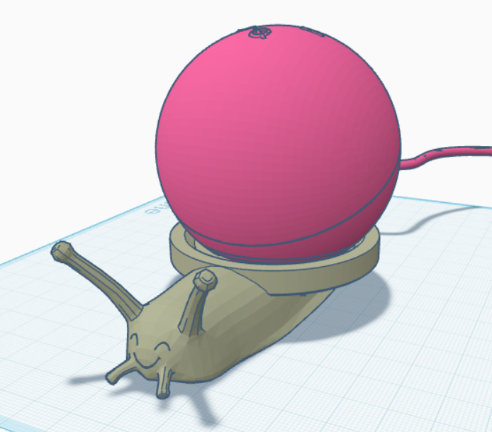 Snail Alexa Echo Dot 4/5 Holder