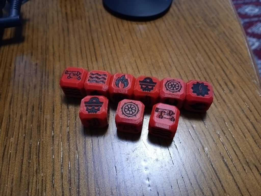 Warmaster Naval Battles Dice