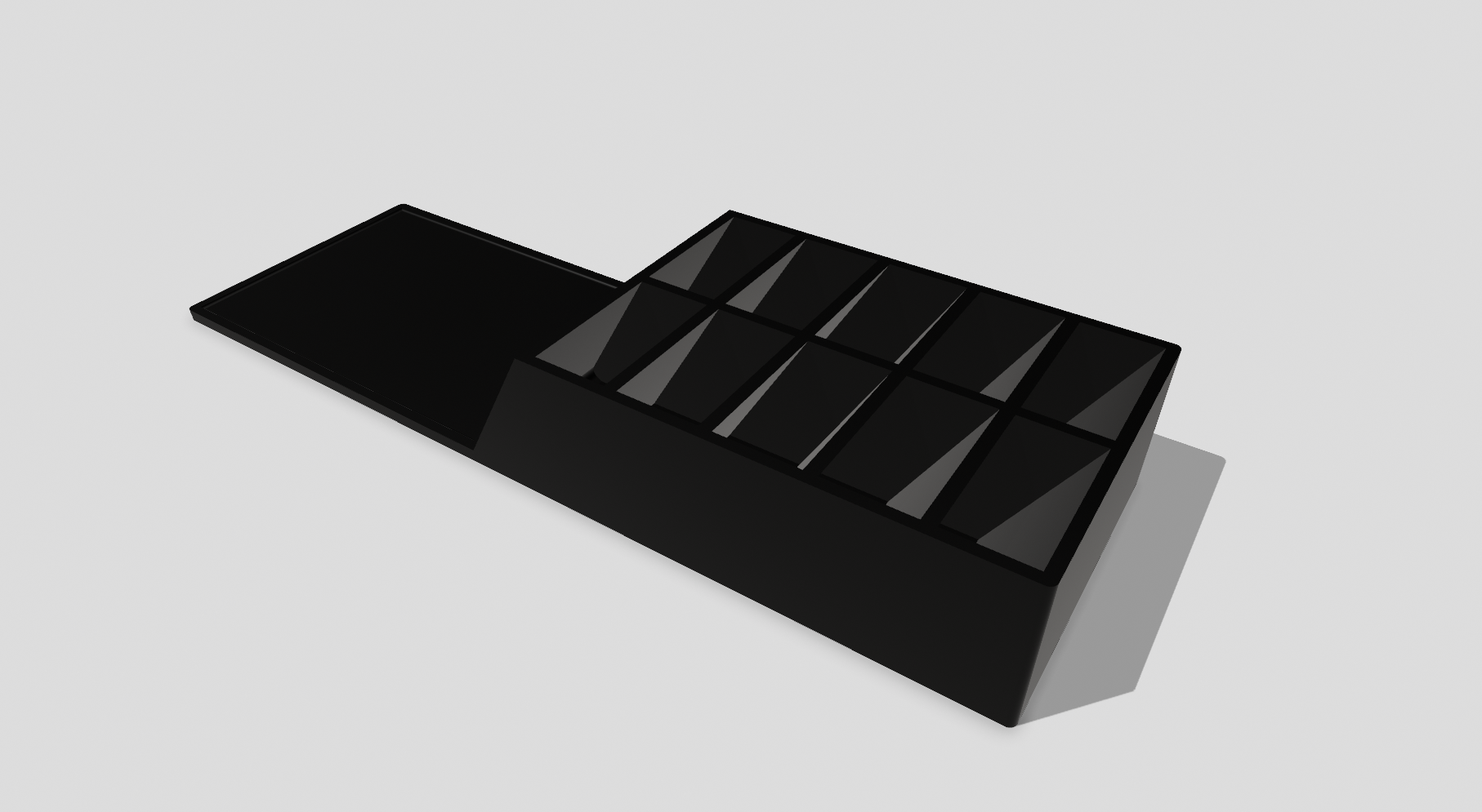 EDC Knife Holder with Valet Tray