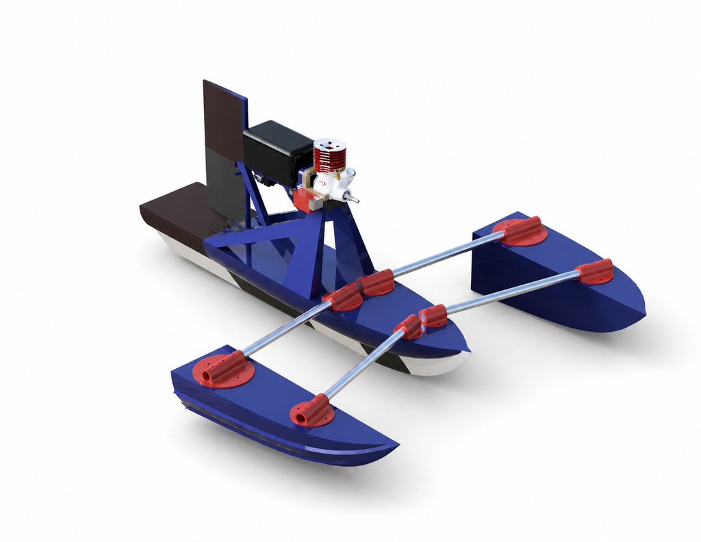 Nitro air-boat rc