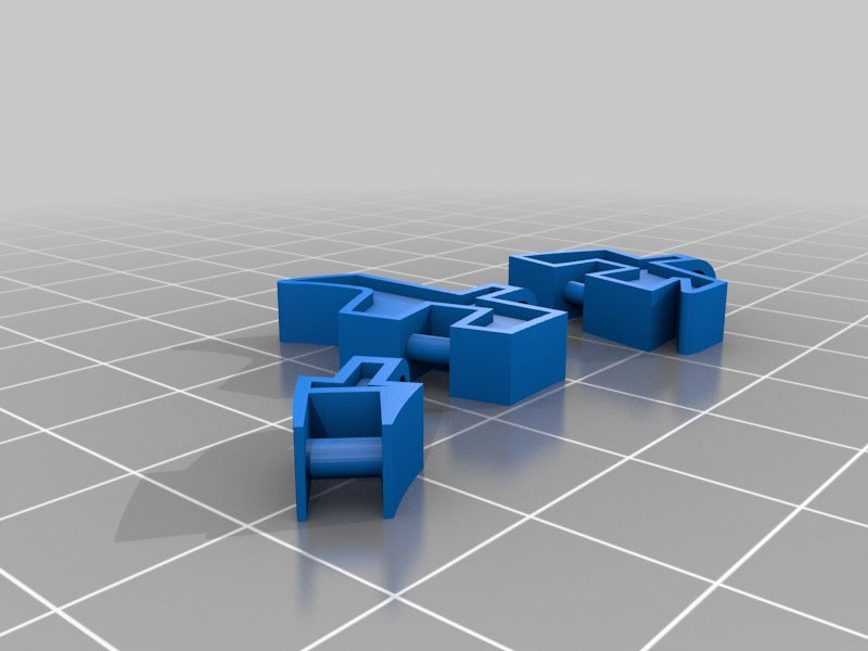 Articulated Dolphin Keychain fod Dual Extrusion