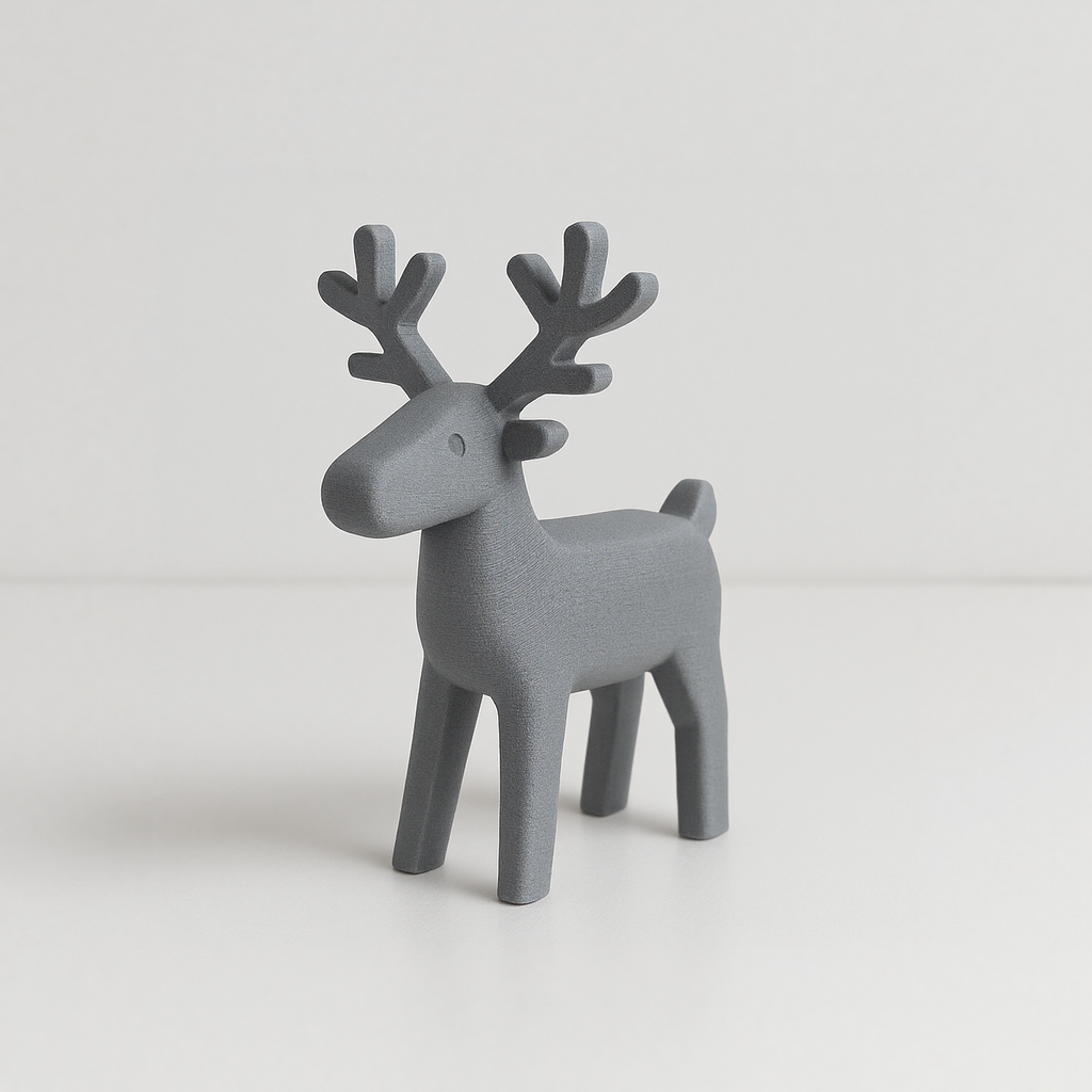 Minimalist Reindeer