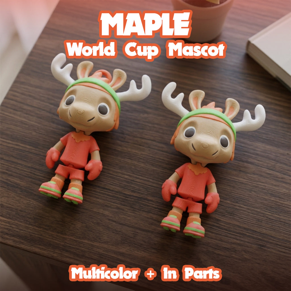 Maple Flexi - Mascot - World Cup 2026 - Multicolor