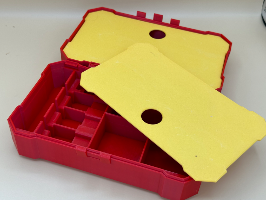 "Print-in-Place" X/P Series Accessory Tool-Box