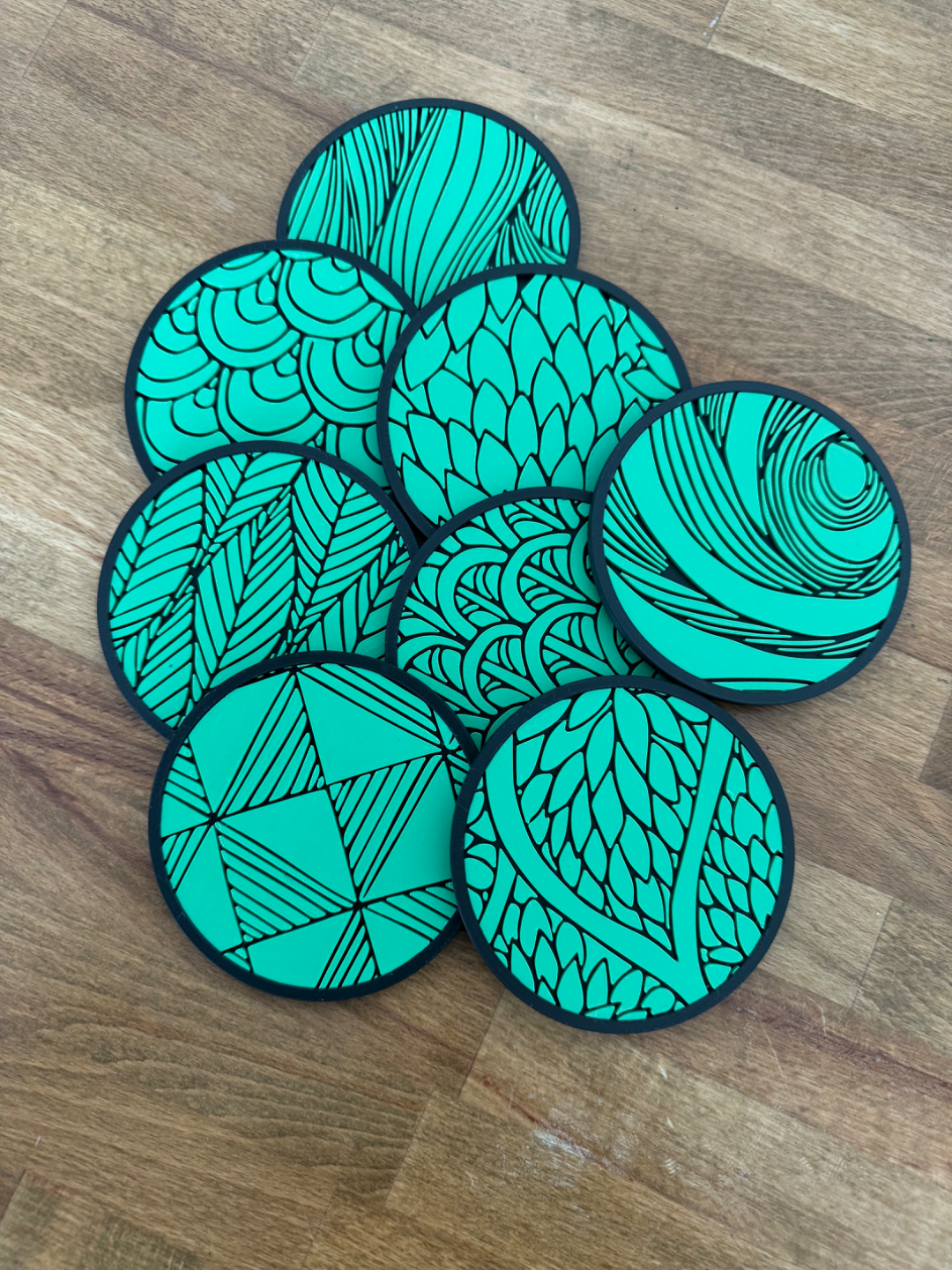 Green Oasis Coaster