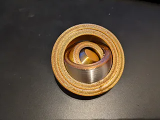 spiny gyroscope rings