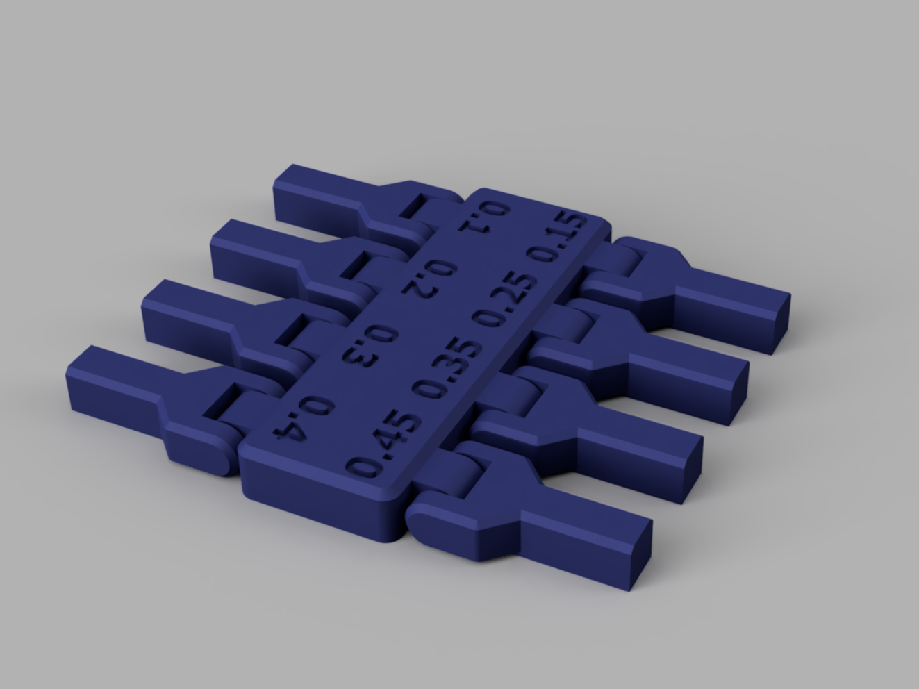 Print in Place Tolerance Test