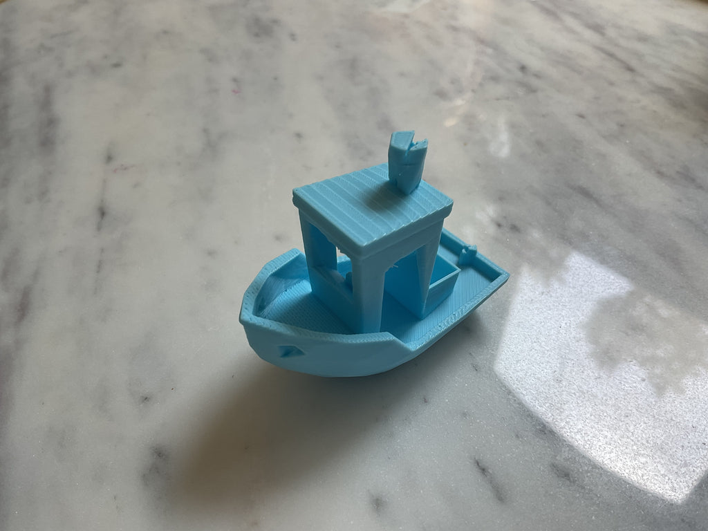 Low Poly 3dBenchy with only 562 Triangles