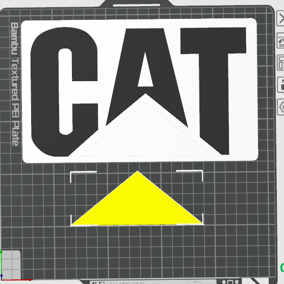 Caterpillar CAT Logo - Sign