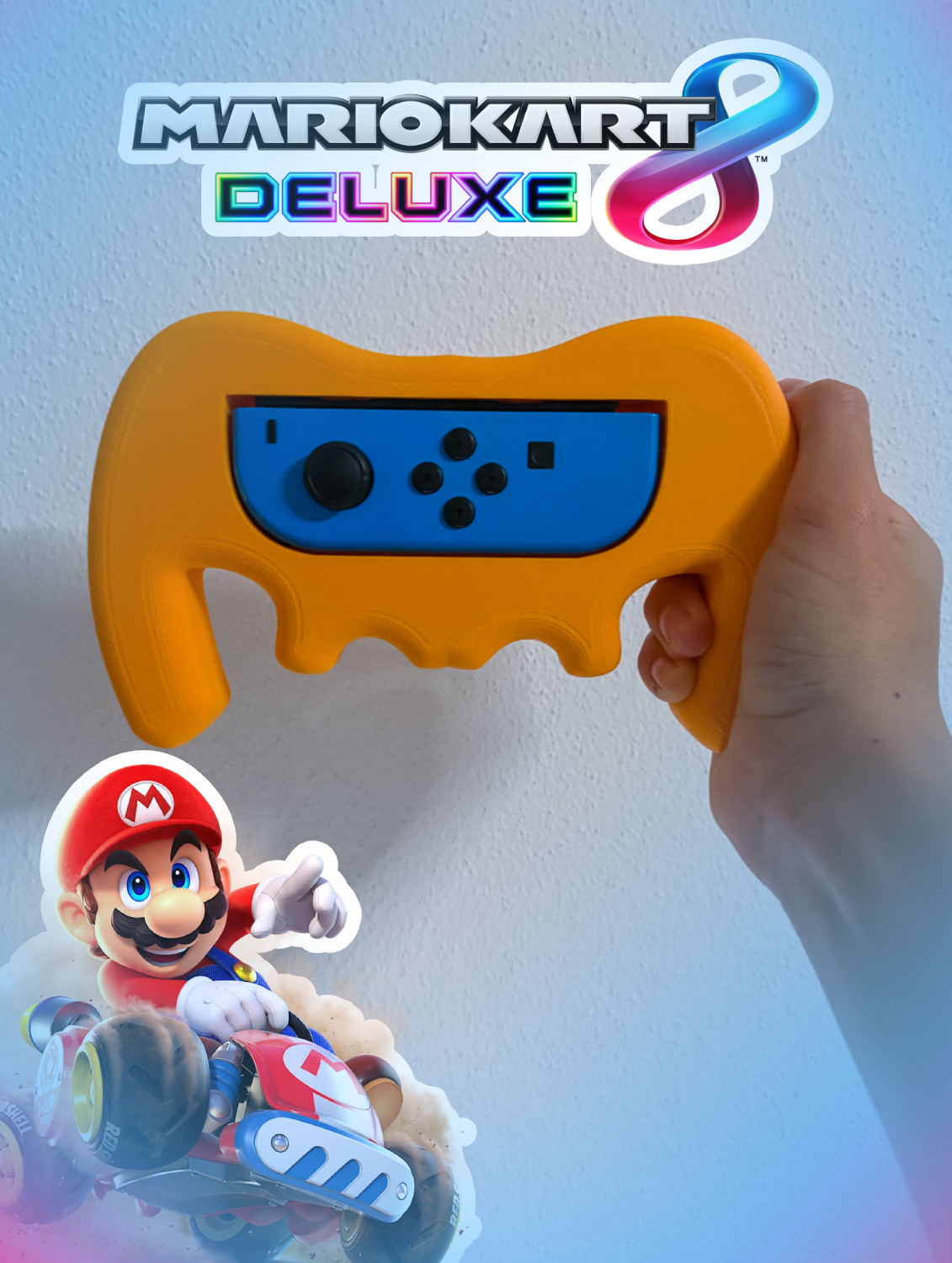 Steering Wheel for Switch Joy Con (Formula 1)