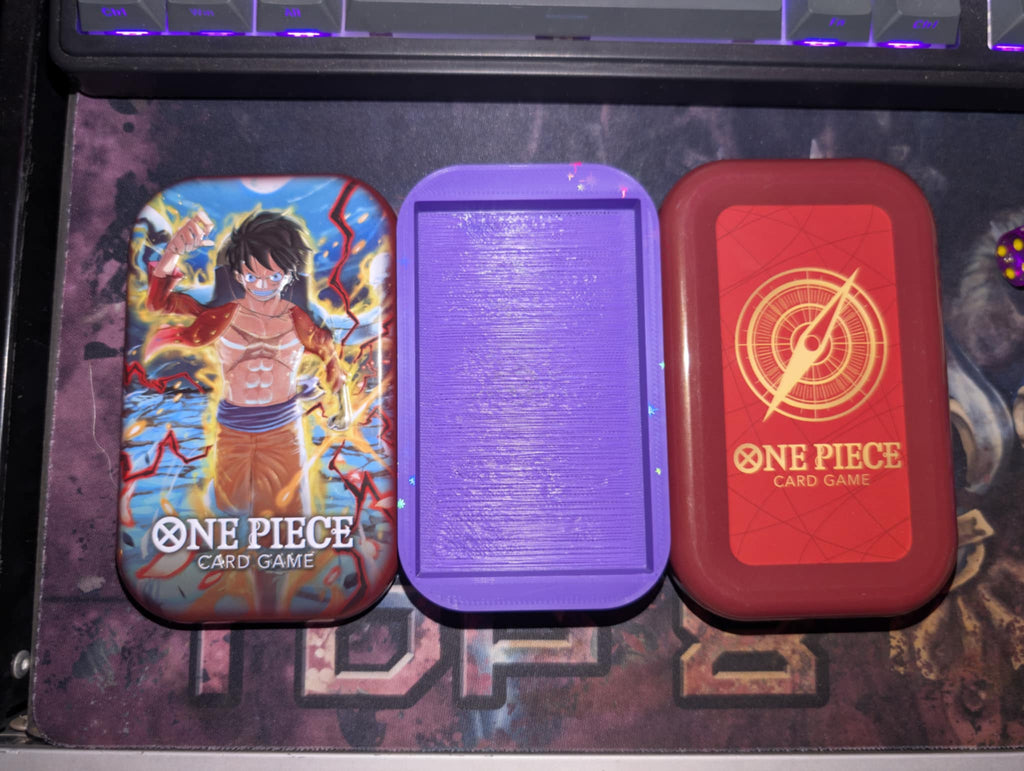 One Piece Mini Tin Insert With Extras