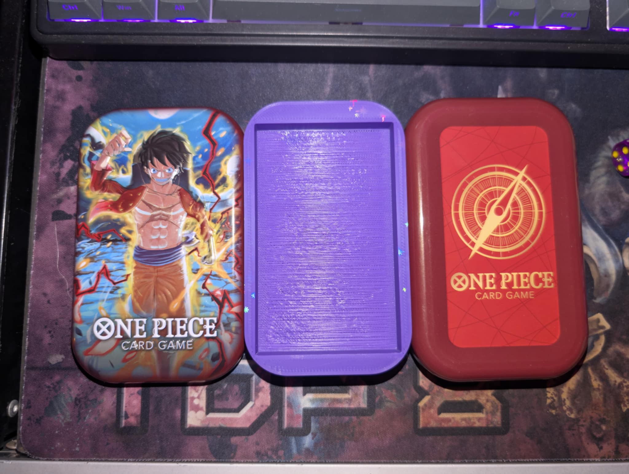 One Piece Mini Tin Insert With Extras