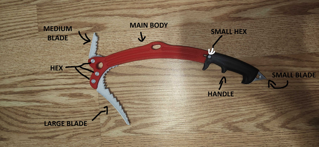 Tomb Raider Ice Axe - Lara Croft