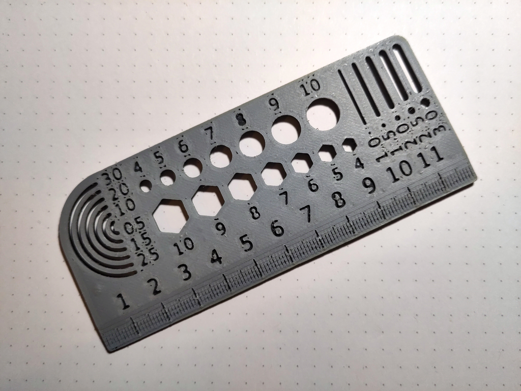 120mm Multi Ruler