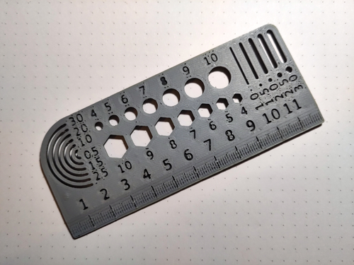 120mm Multi Ruler