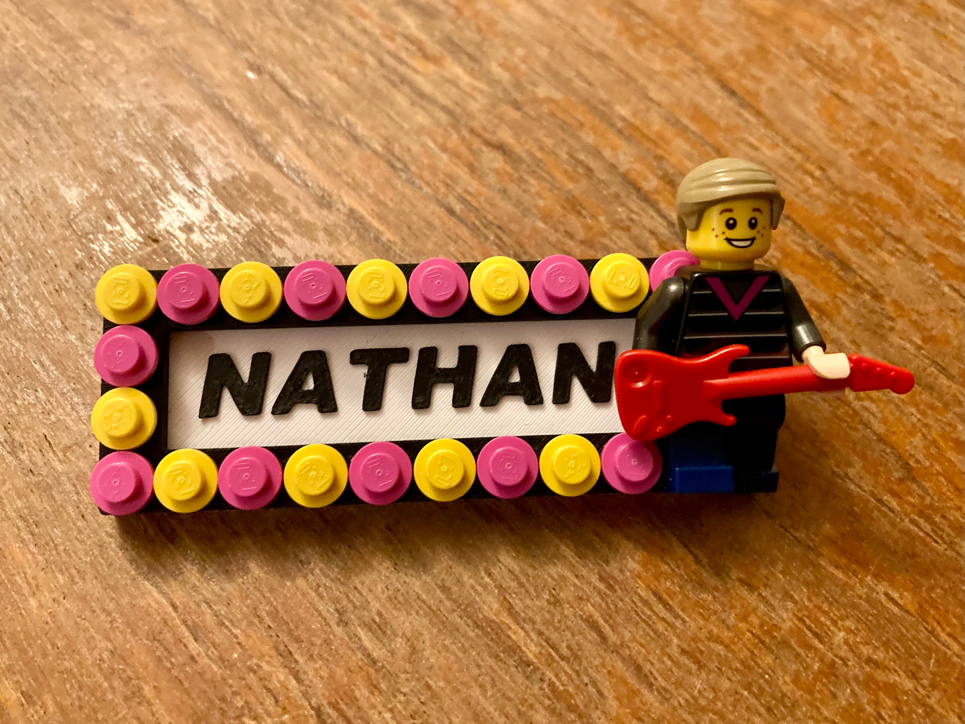 Brick Name Tag