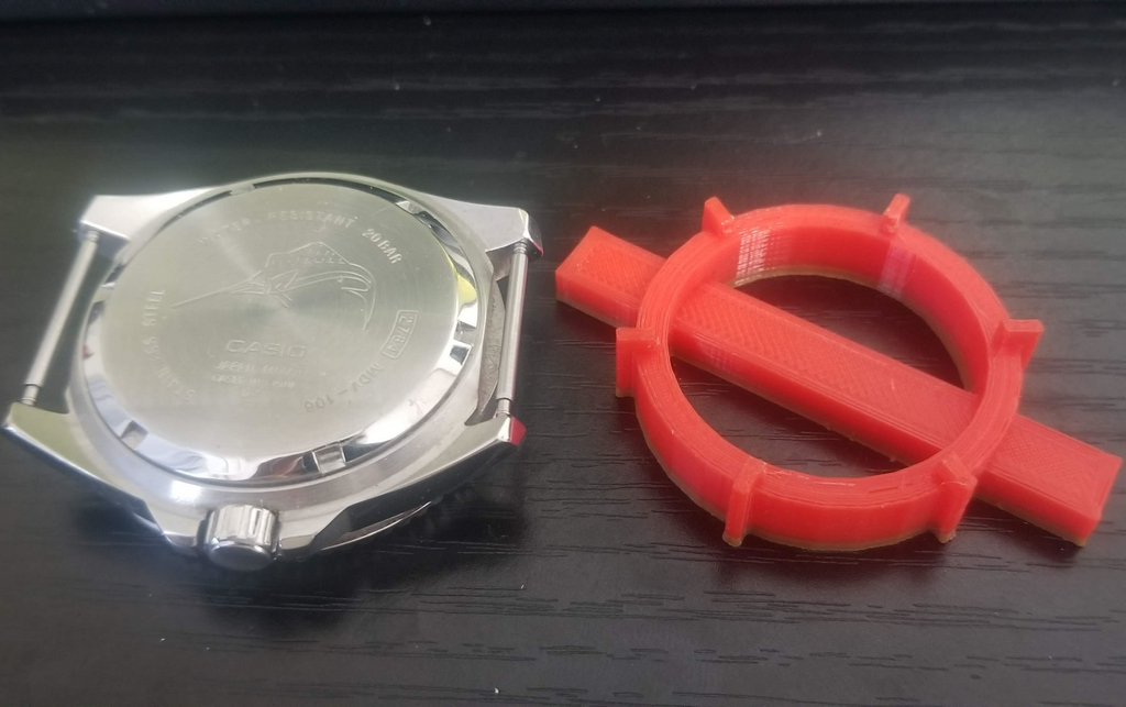Customizable watch opener