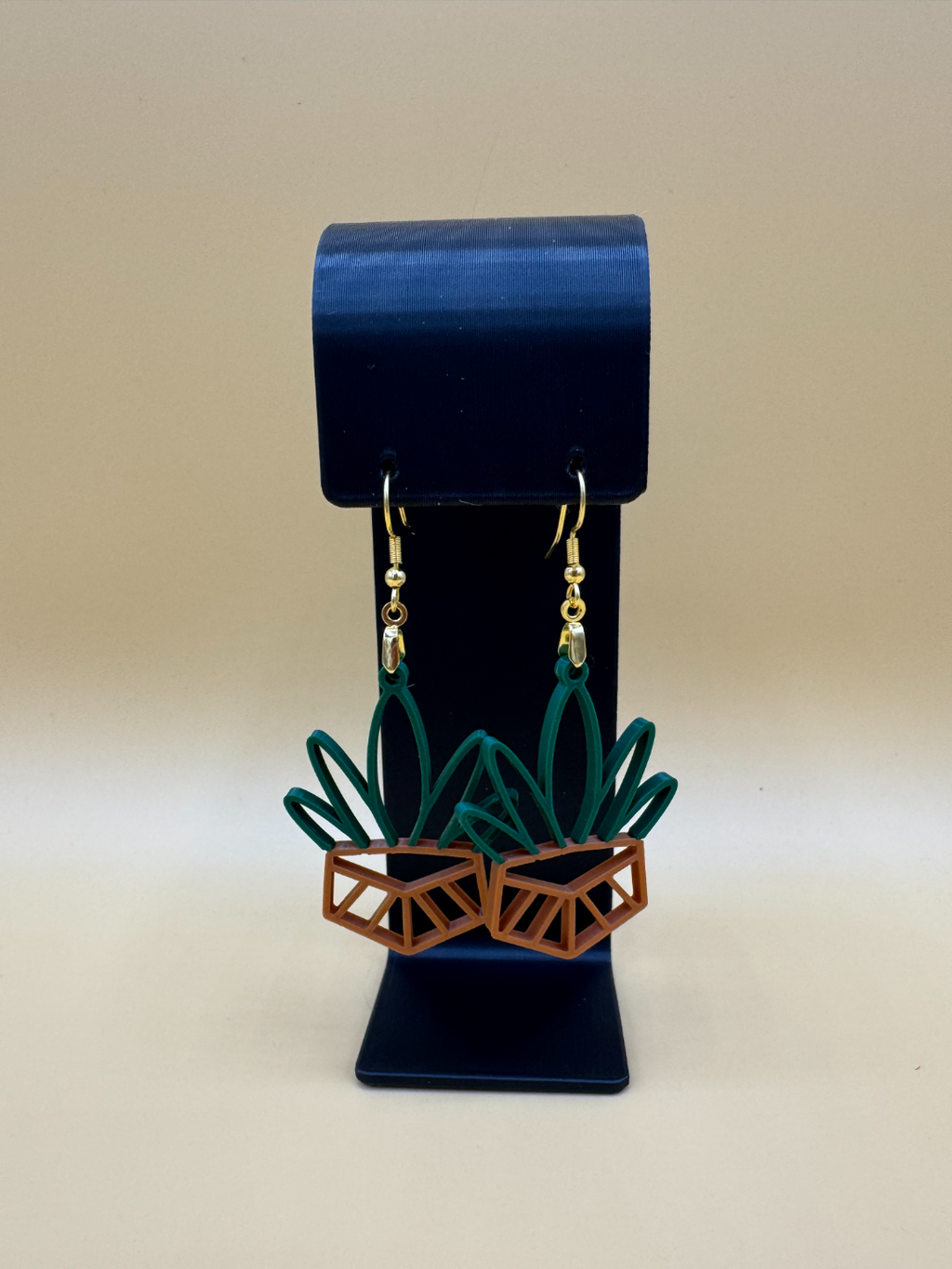 Potted Plant Earrings