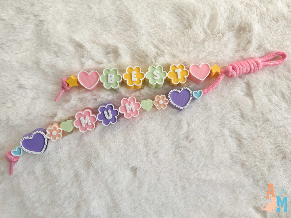 Best Mum Mother's Day Flower Paracord Charms