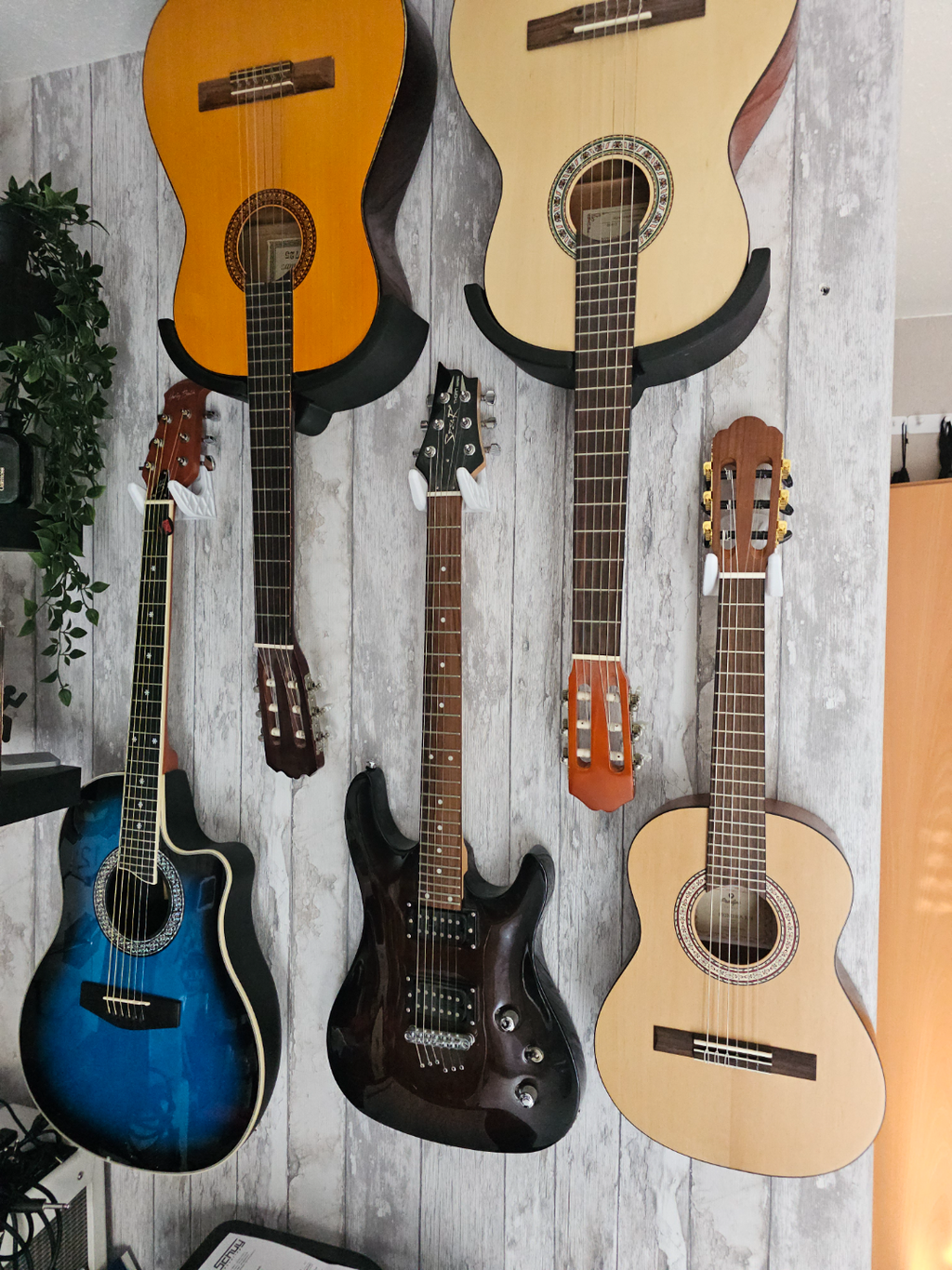 Gitarrenhalter Upside Down