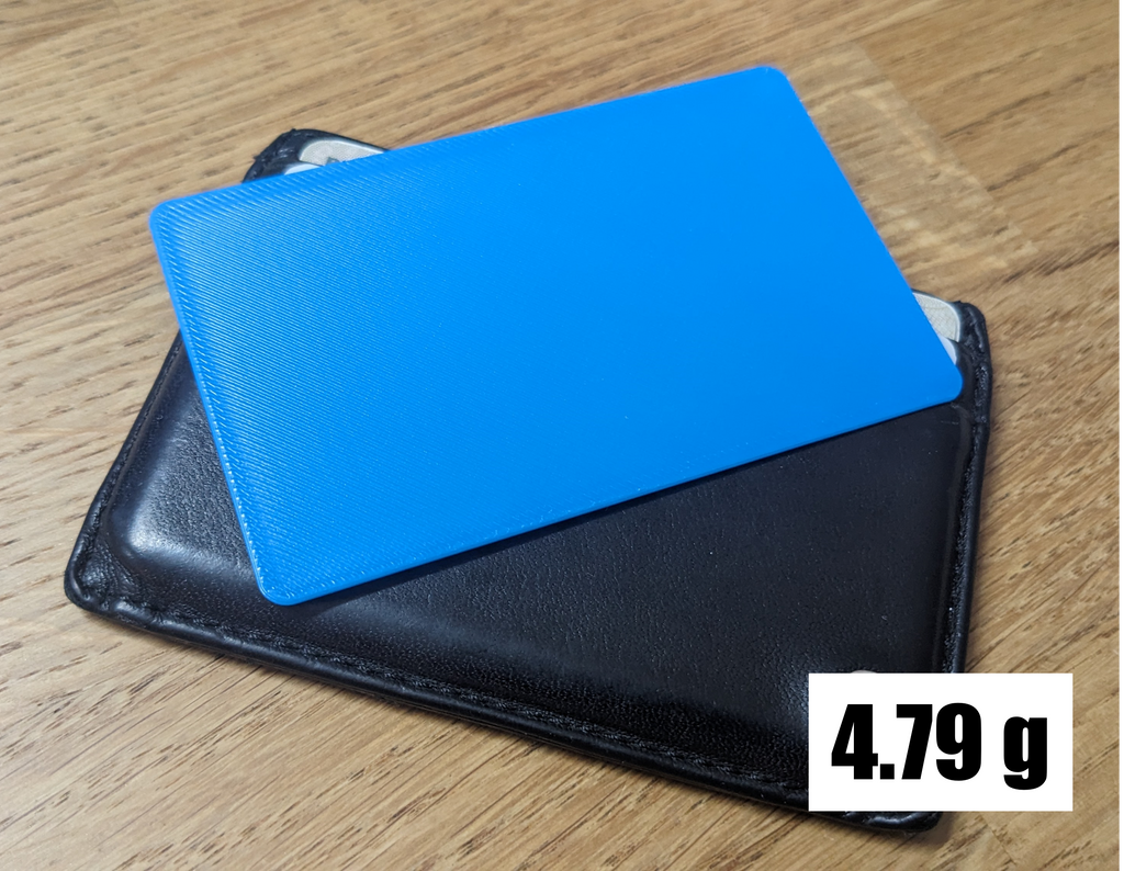 EDC Credit Card Utility Skeleton Wallet Tool