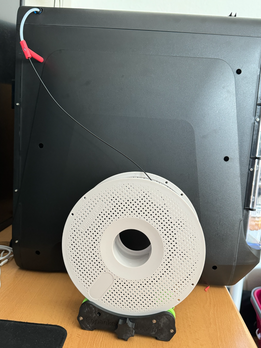 Qidi q1 pro filament guide (left inlet)