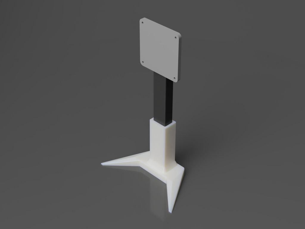 VESA 75x75 Slim vertical monitor stand (Rev. 1.6)