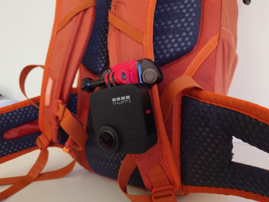 Gopro support for peak design