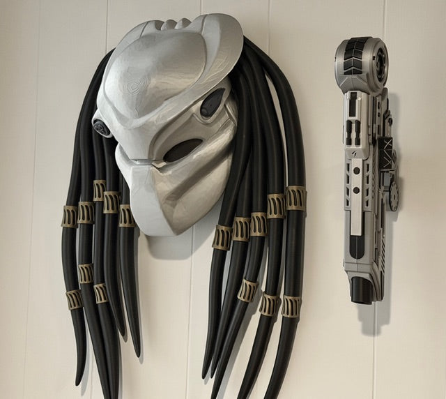 Predator Plasma Cannon 1987 movie with wall mount