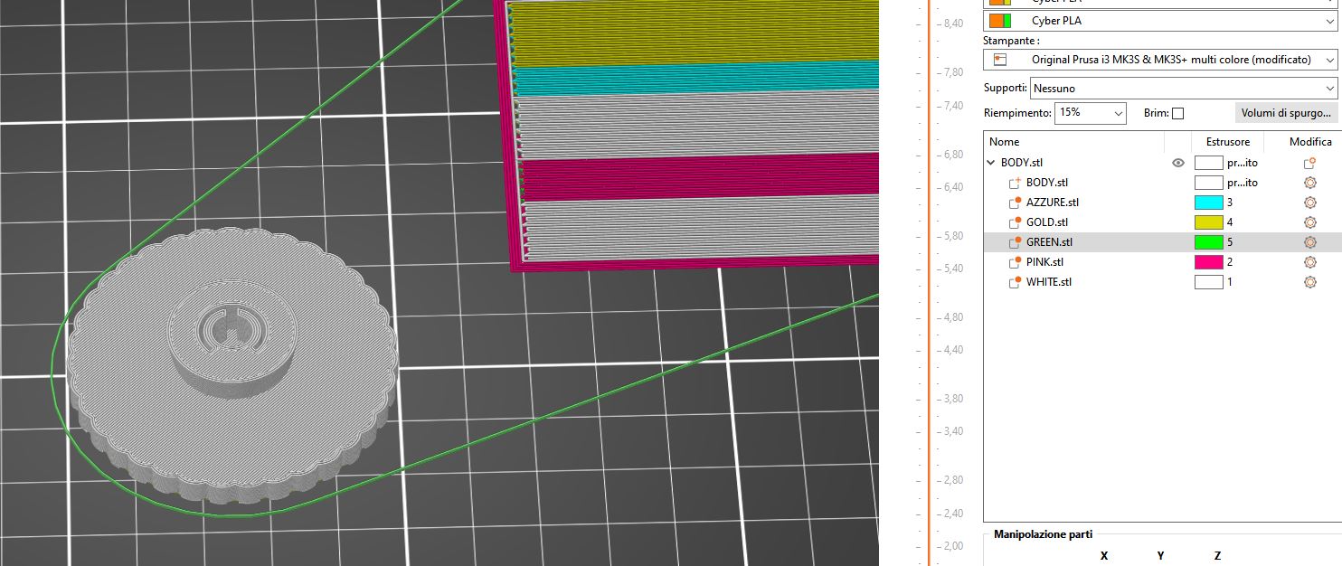 Donut knob Prusa