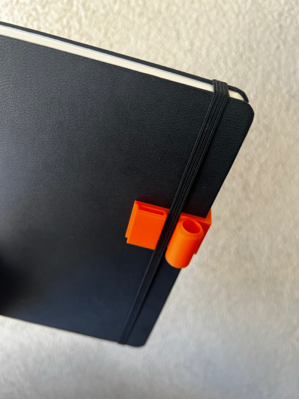 Moleskin Notebook Pen and Ruler Clip