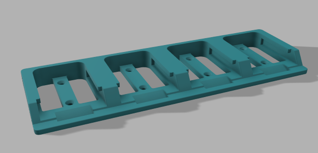 Makita Battery Rack 18v - 1, 2, 3 and 4 Bays