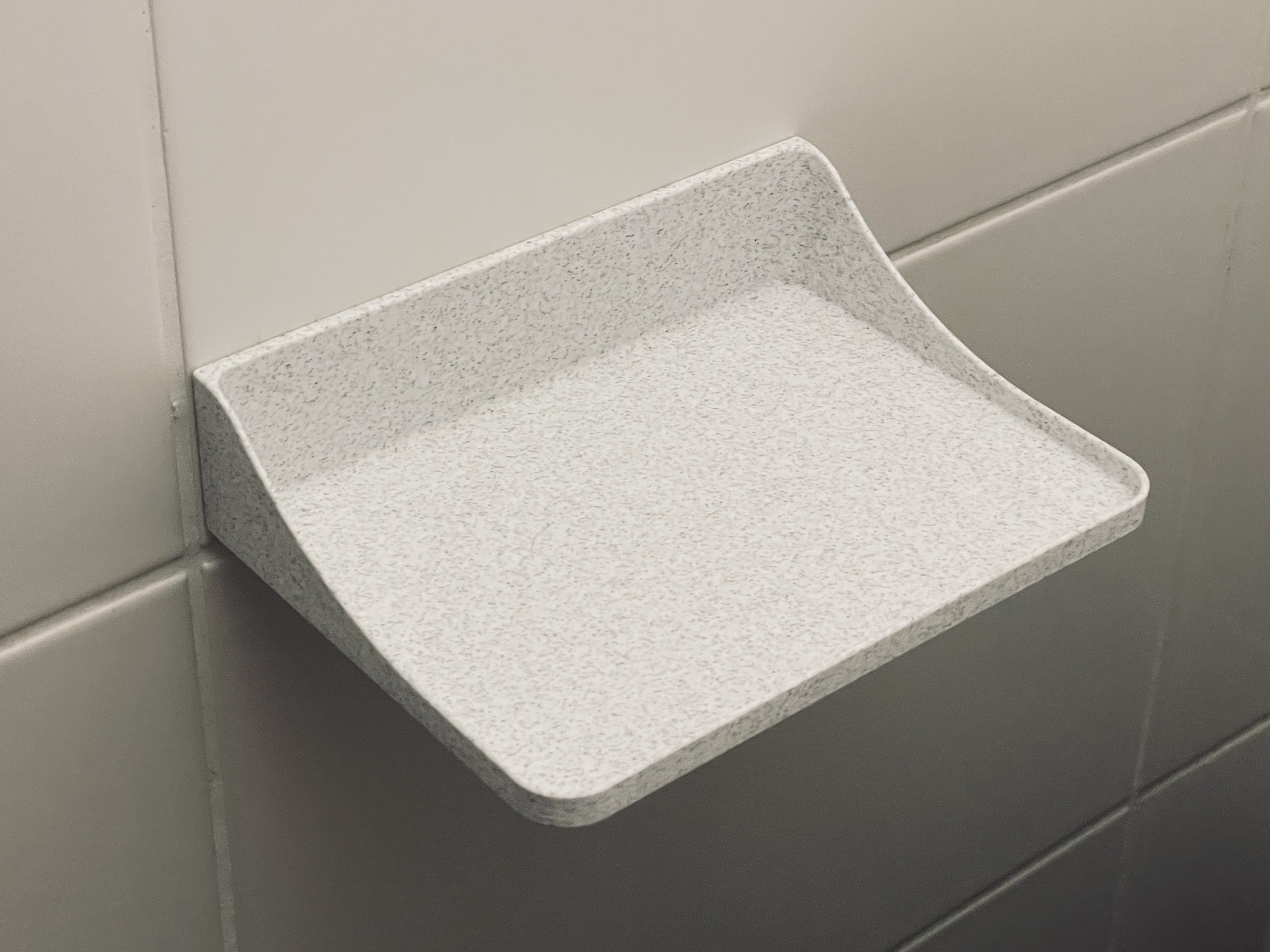 Shelf for Flushable Moist Wipes Box