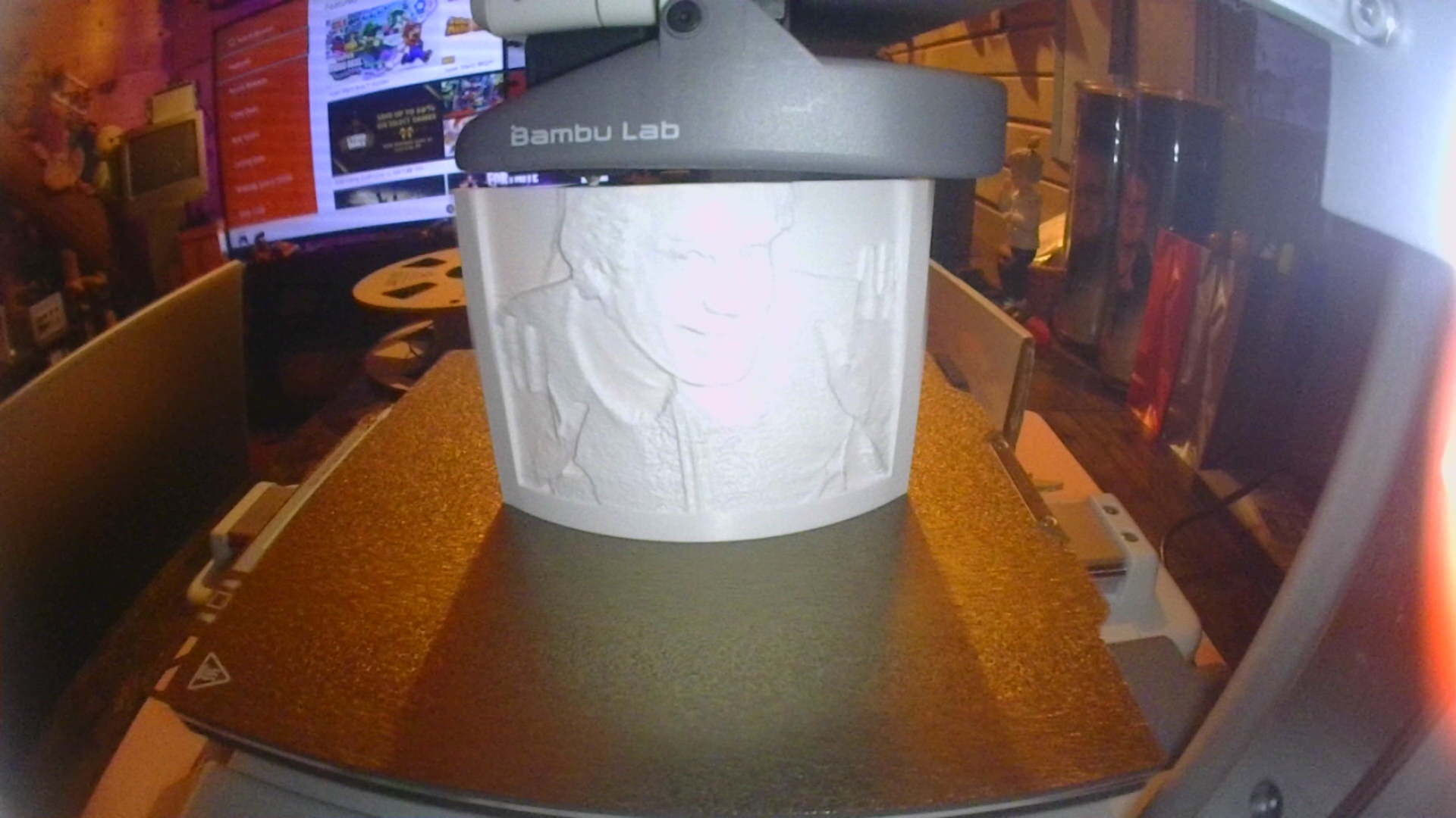 Elf Movie Lithophane Night Light