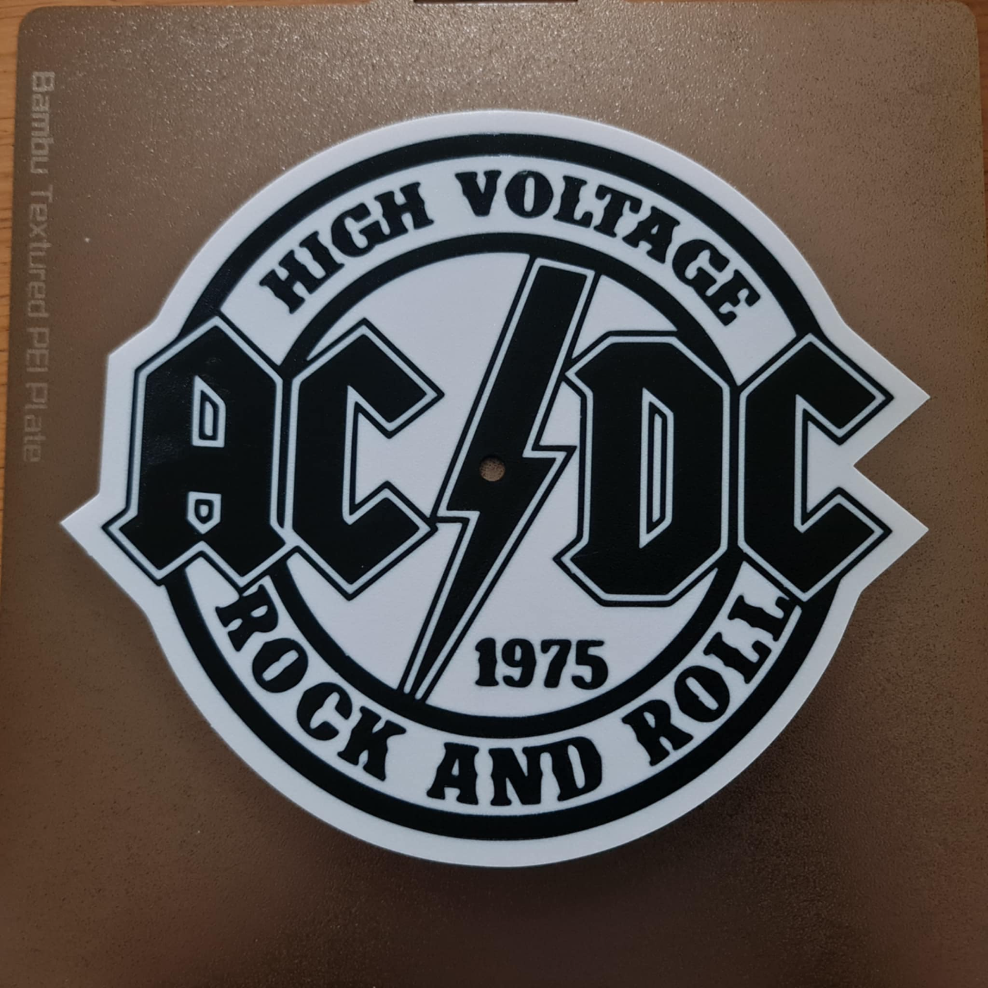 AC/DC Clock 2024