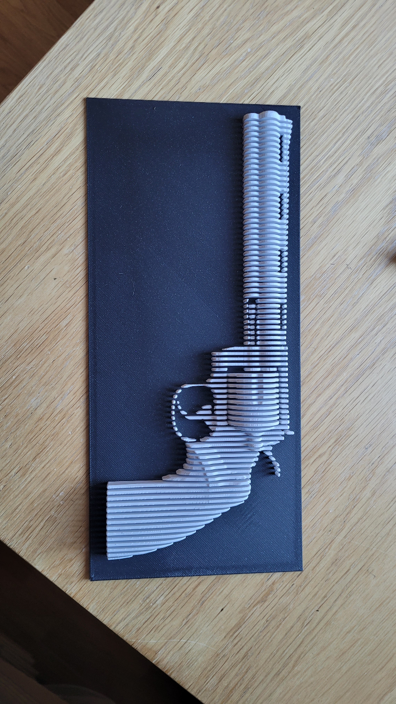 Revolver wall art