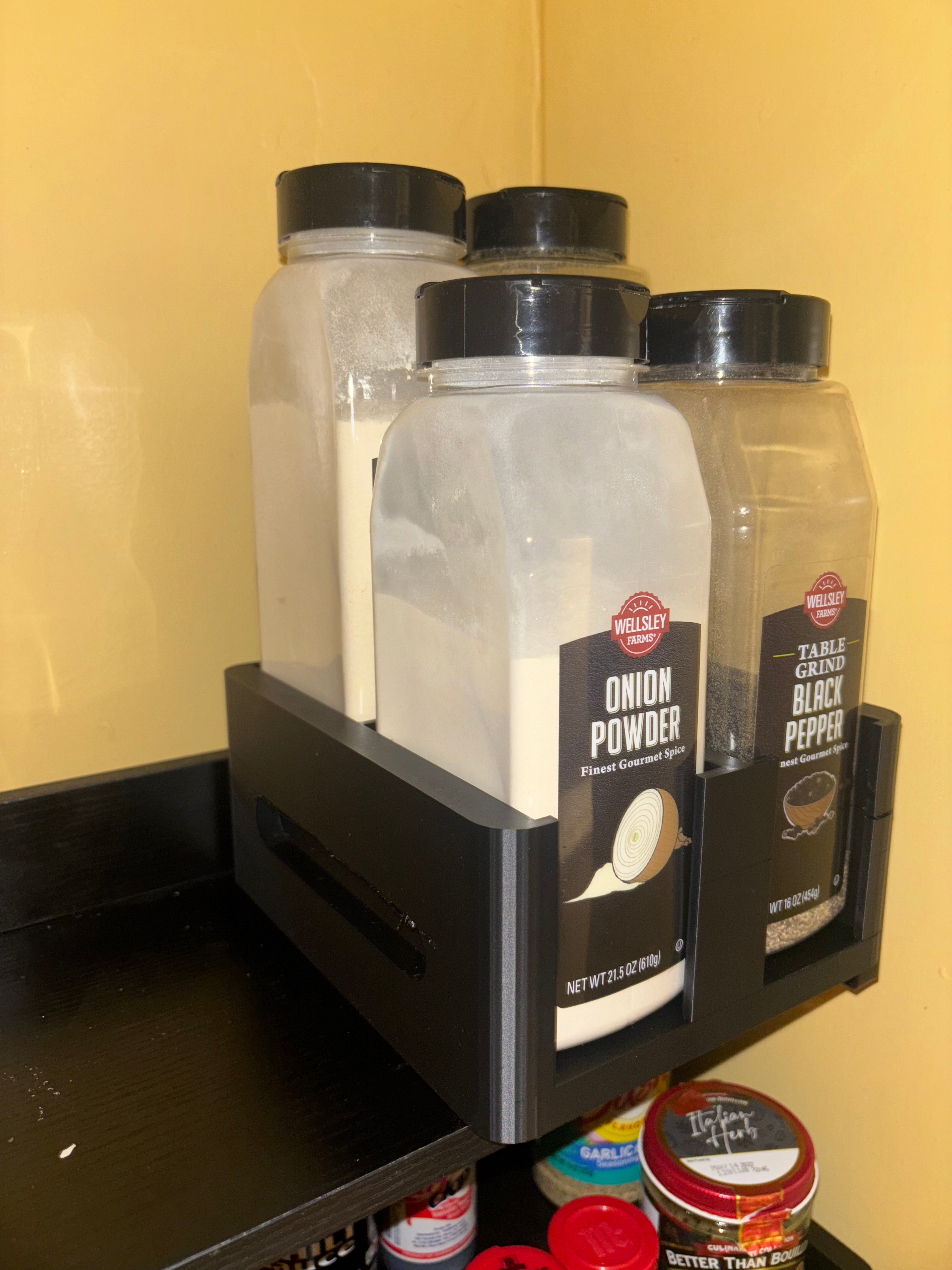 2-Level Spice Rack for Tall Bottles(BJ’s / Costco)