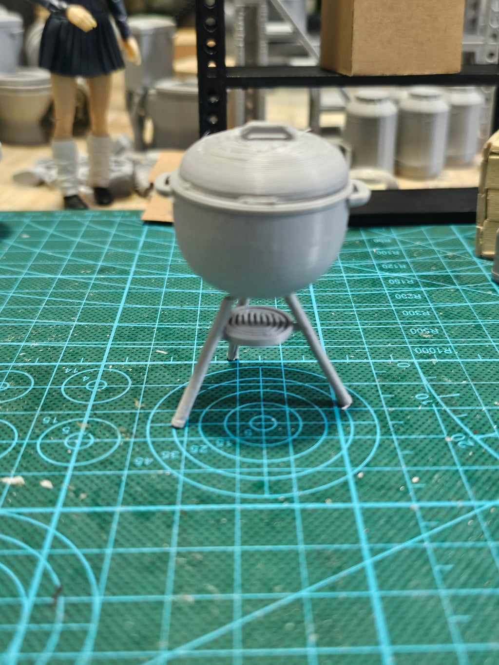 1/18烧烤架模型