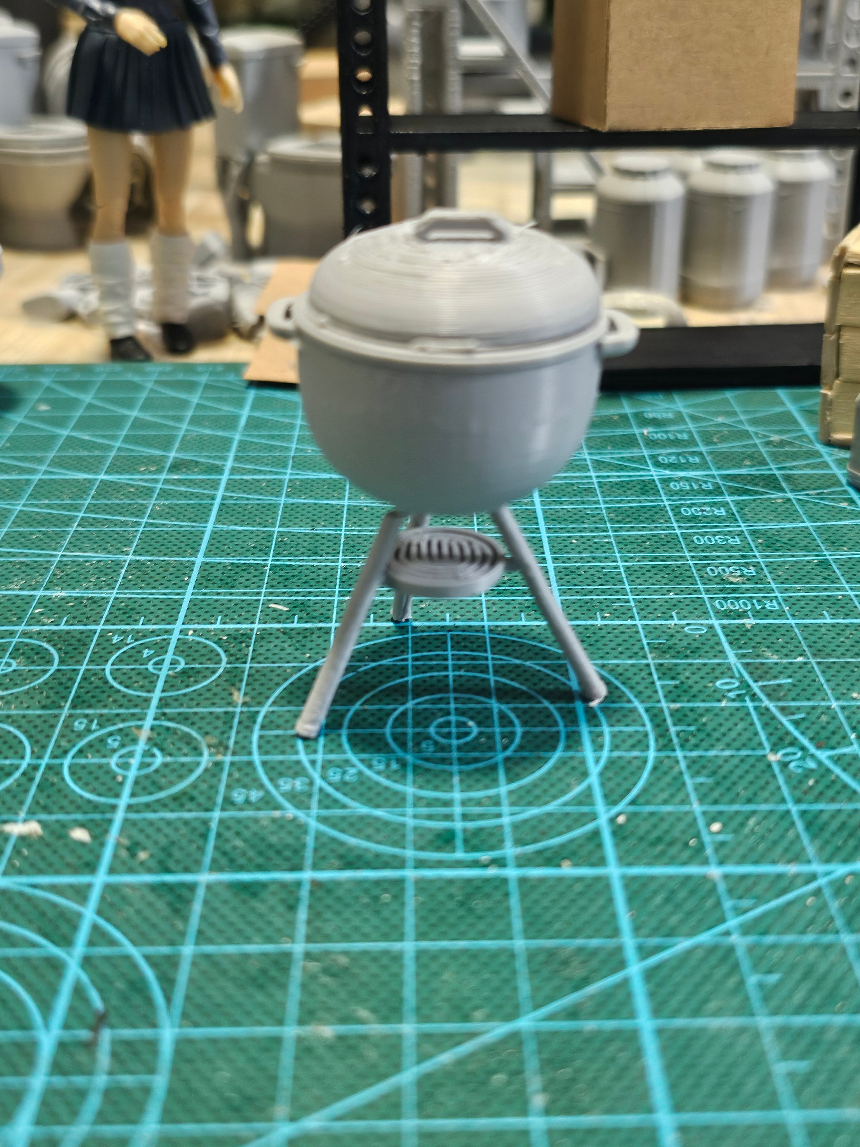 1/18烧烤架模型