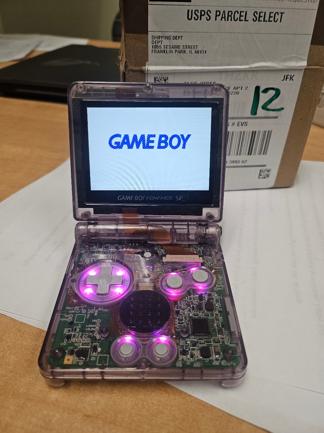 Funnyplaying Mirror SP shell bracket for IPS M2