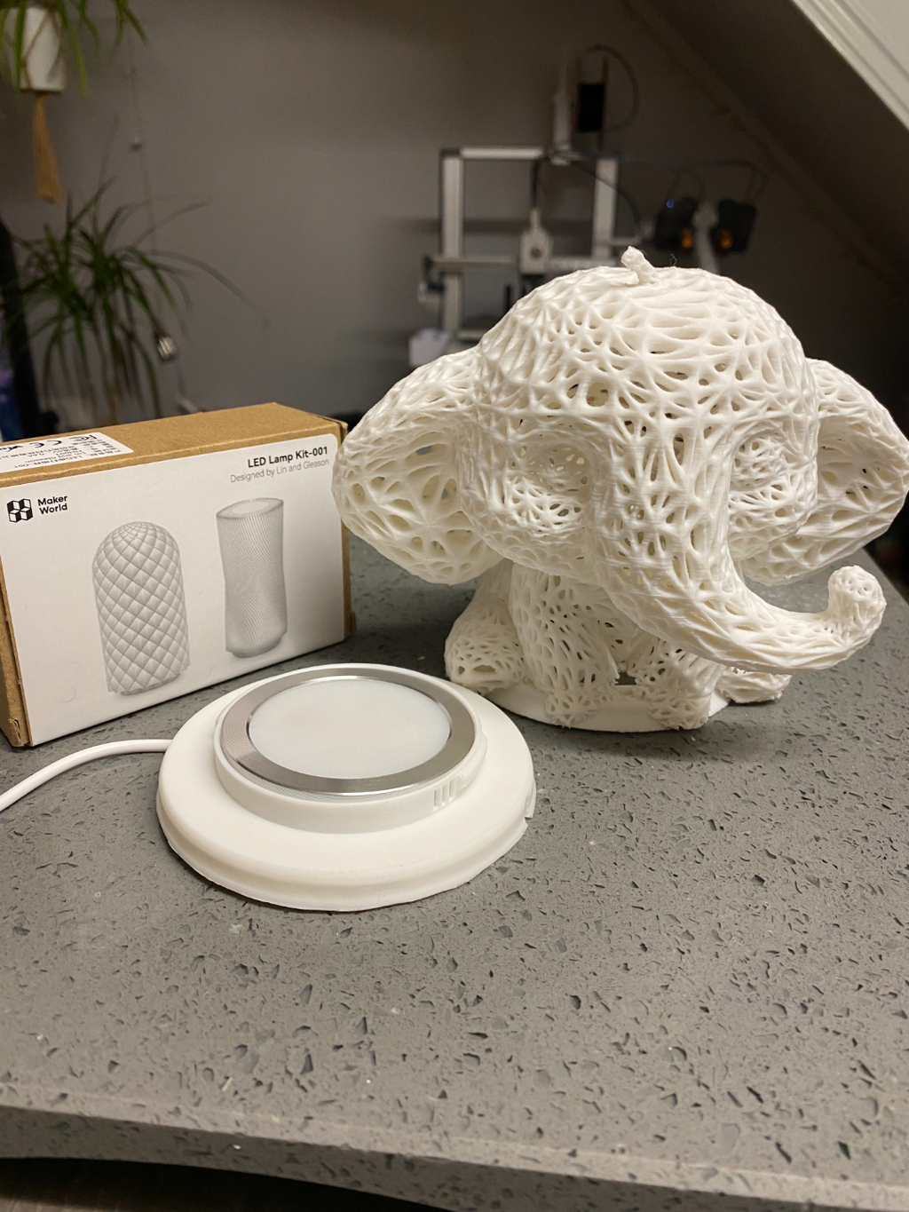 elephant LED lamp kit-001