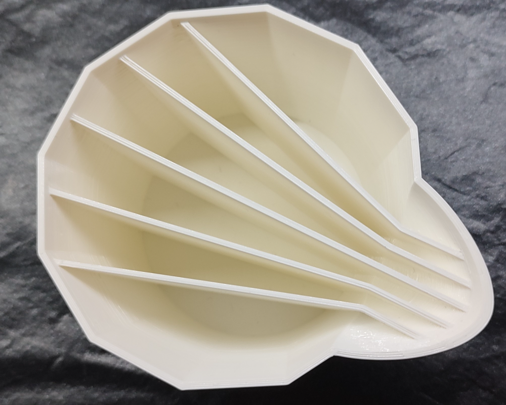 Split cup for Pouring technique 6/4/3/2 chambers
