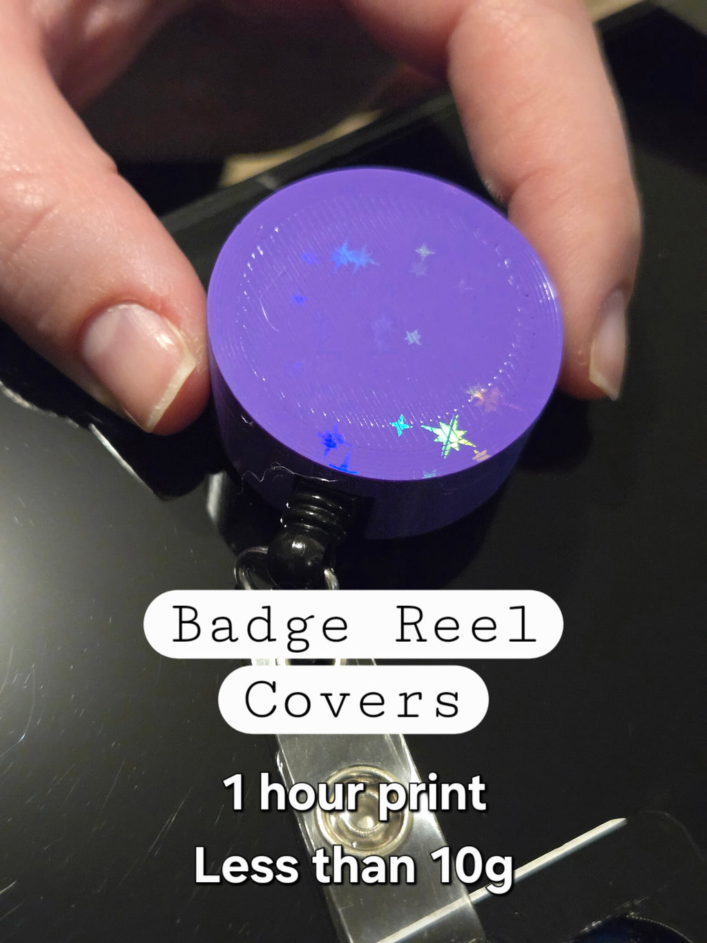 Holiday Badge Reel Covers