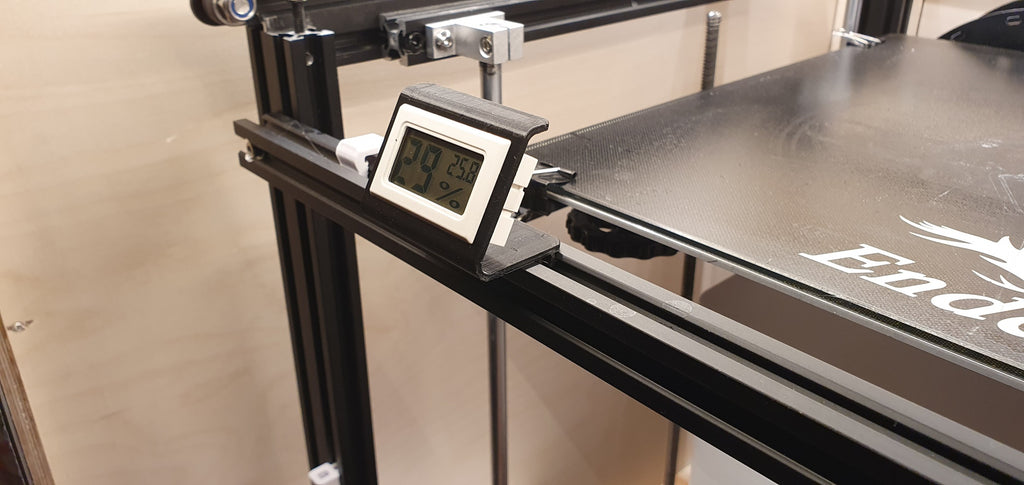Thermometer holder for the Creality printers