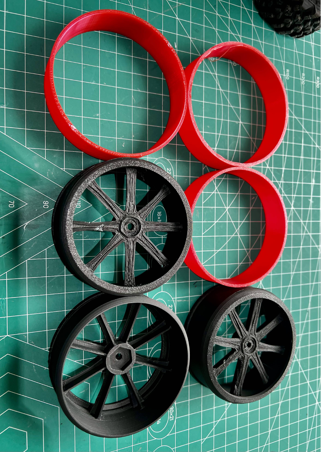 RC 1:10/1:14 Drift tires 美嘉欣14209 漂移胎